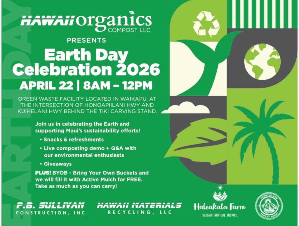 Earth Day 2026 Maui